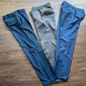 Men's Navy and Black Pants